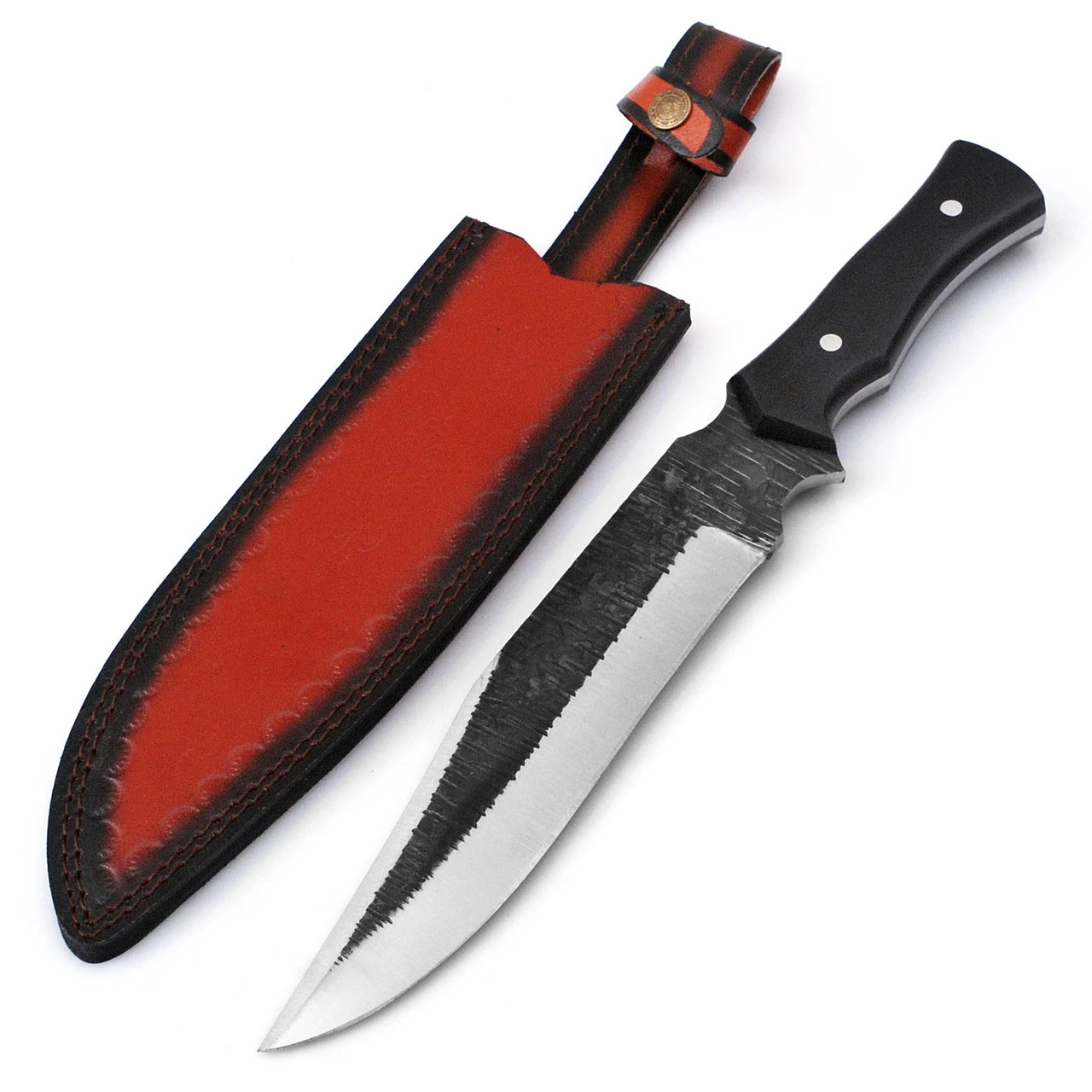 Wild Hog Bowie Outdoor Hunting Knife | Micarta Handle | 1 Wild Hog Bowie Outdoor Hunting Knife | Micarta Handle |