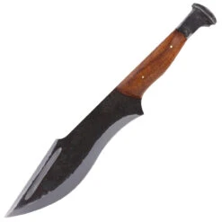 Onerous Hunt Railroad Spike Knife | 13.75 Functional Clip Point Full Tang High Carbon Steel Hand Forged Sharpened Machete -Knife & Sword HKP3003 71695.1675805328