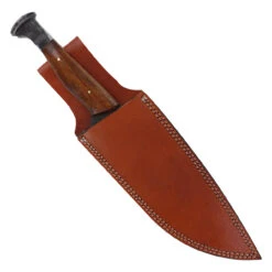 Onerous Hunt Railroad Spike Knife | 13.75 Functional Clip Point Full Tang High Carbon Steel Hand Forged Sharpened Machete -Knife & Sword HKP3003 65379.1675805328