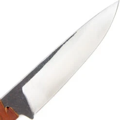 All Or Nothing Full Tang Carbon Steel Outdoor Knife With Genuine Leather Sheath -Knife & Sword HKP3013 90282.1664483123