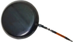 Convenient Company Medieval Folding Functional Camping Hiking Heavy Duty Food Prep Outdoor Cookware Kitchenware Frying Pan W/ Wood Handle -Knife & Sword HKP3062 08 01198.1689183850