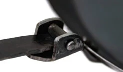 Convenient Company Medieval Folding Functional Camping Hiking Heavy Duty Food Prep Outdoor Cookware Kitchenware Frying Pan W/ Wood Handle -Knife & Sword HKP3062 09 37166.1689183849