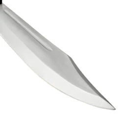 Steel Flourish Hunting Camping Hand Forged Railroad Spike Knife W/ Genuine Leather Sheath & Twisted Handle -Knife & Sword HKP3098 04 60187.1692939964