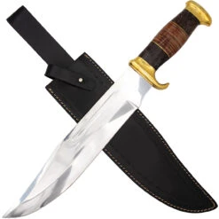 Sunup Trailing Clip Point Full Tang Large Medium Game Stainless Steel Hunting Knife