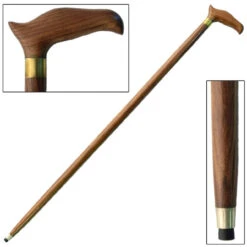 Wooden Eagle Head Sheesham Grip Cane -Knife & Sword IN10102 82506.1564501838