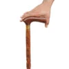 Geometric Sheesham Wooden Walking Cane