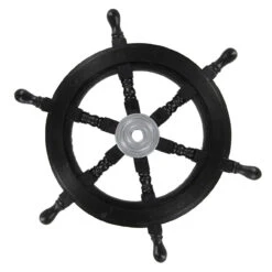 Queen Annes Revenge Pirate Ships Wheel -Knife & Sword IN12102 74041.1564503591