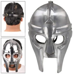 Supervillian MF Doom Underground Rapper Mask -Knife & Sword IN13007 11065.1564502684