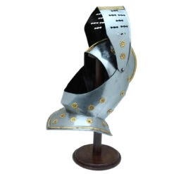 Helms Gates Golden Knight Steel Helmet -Knife & Sword IN2257 40069.1564503390