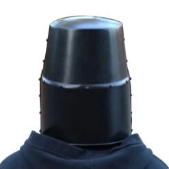 Dark Crusade Pure Brass Steel Great Helm Knights Helmet -Knife & Sword IN2286BK 40984.1610120049