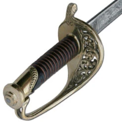 U.S Civil War 1850 Army Staff Field Officers Sword -Knife & Sword IN5533 07610.1564501331