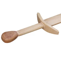 12th Century Beech Wood Replica Knightly Practice Sword -Knife & Sword IN5703 04917.1599597046