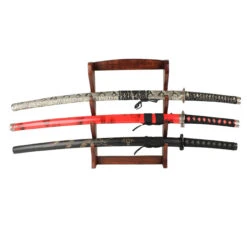 Walnut Wood Sword Stand -Knife & Sword IN5807 86221.1564503396