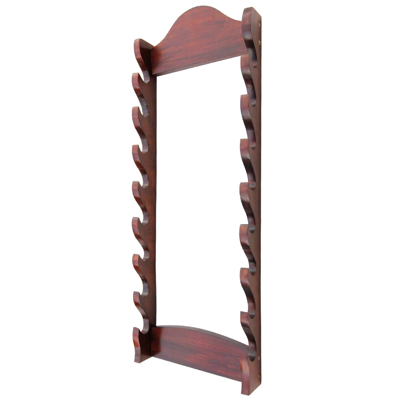 Wooden Bushido 8 Tier Sword Wall Display 4 Wooden Bushido 8 Tier Sword Wall Display - Image 4
