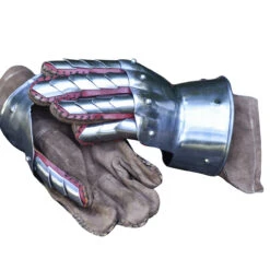 Dragon Hunter Medieval Steel Practice Gauntlets Leather Gloves Included -Knife & Sword IN60629 13801.1598625722