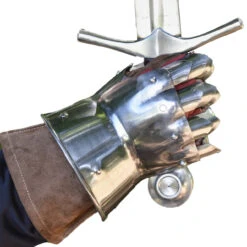 Dragon Hunter Medieval Steel Practice Gauntlets Leather Gloves Included -Knife & Sword IN60629 27302.1598625730