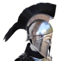 Ancient Greece Italo-Corinthian Helmet With Black Plume -Knife & Sword IN60646 35672.1571666623