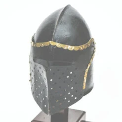 Armory Replicas The Cursed Black Knight Functional Medieval Helmet Armor 10 Armory Replicas The Cursed Black Knight Functional Medieval Helmet Armor -Knife & Sword IN60813 33911.1598025824