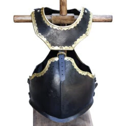 Armory Replicas  The Cursed Black Knight Functional Medieval Cuirass Gorget Set [M]
