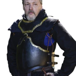 Armory Replicas  The Cursed Black Knight Functional Medieval Cuirass Gorget Set [M] -Knife & Sword IN60824M 94367.1602689127