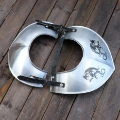 Dragon Hunter Medieval Steel Adjustable Gorget Armor -Knife & Sword IN60839 E 02528.1583518184