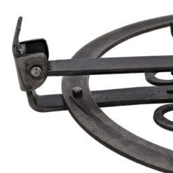 Hand Forged Medieval Folding Collapsible Iron Grill Stand -Knife & Sword IN60843 03 52231.1692635404