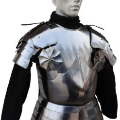 Medieval Warrior Knights Crusader Cuirass Chest Plate -Knife & Sword IN60850 98572.1585944970
