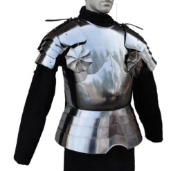 Medieval Warrior Knights Crusader Cuirass Chest Plate -Knife & Sword IN60850 48825.1585944879