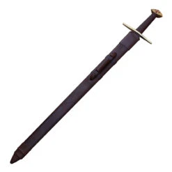 Medieval European Functional Full Tang EN45 High Carbon Steel Knightly Arming Sword With Templar Cross -Knife & Sword IN60905 91068.1618331288