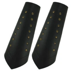 Rangers Studded Sable Leather Bracers -Knife & Sword IN6103BK 78894.1564503315