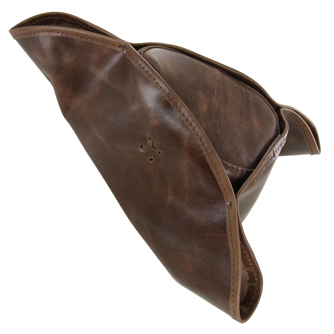Colonial Leather Pirate Tricorn 1 Colonial Leather Pirate Tricorn
