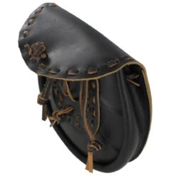 Scottish Leather Sporran Pouch -Knife & Sword IN6722BK 36031.1564502998