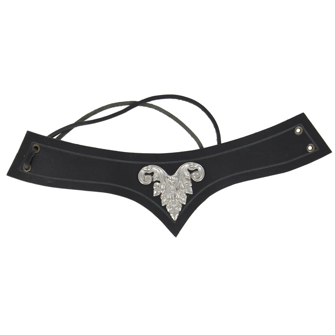 Handmade Steampunk Victorian Leather Collar 4 Handmade Steampunk Victorian Leather Collar - Image 4