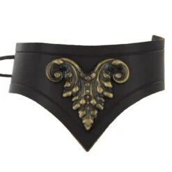 Lady Of The Manor Medieval Leather Collar