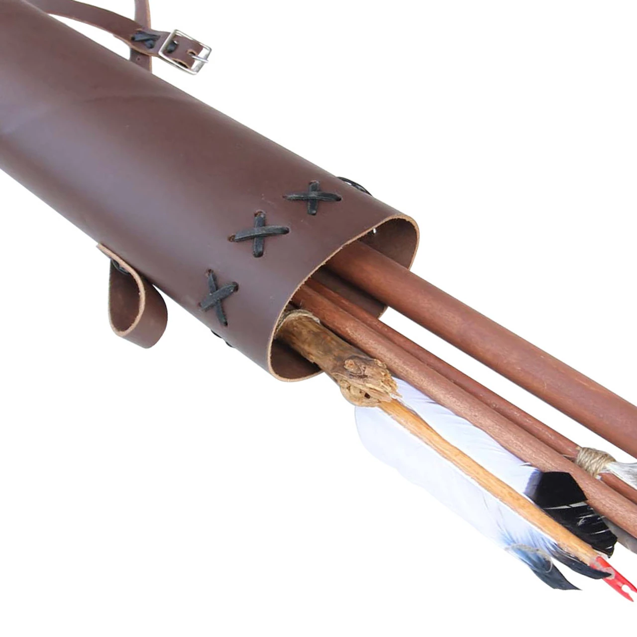 Hart Of Ten Medieval Leather Hunting Quiver 1 Hart Of Ten Medieval Leather Hunting Quiver