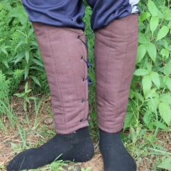 Medieval Flank Attack Padded Greaves Armor