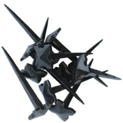 Hand Forged Iron Gothic Cross Nails -Knife & Sword IN8328SET 72876.1564503191