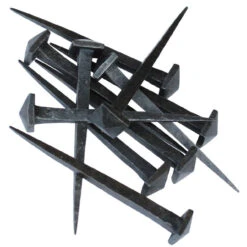 Rustic Pyramid Hand Forged Iron Nails -Knife & Sword IN8330SET 74281.1564503198