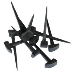 Peasants Revolt Hand Forged Iron Nail Spikes -Knife & Sword IN8334SET 08193.1564503205