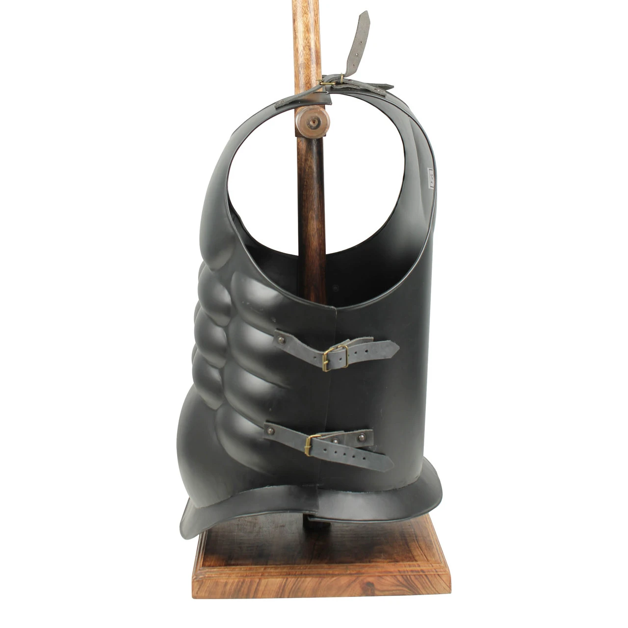 Medieval Muscle Body Armor Cuirass Flat Black 2 Medieval Muscle Body Armor Cuirass Flat Black - Image 2