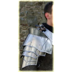 Steel Warrior Pauldron Medieval Shoulder Armor Set -Knife & Sword IN9203 62074.1564501261
