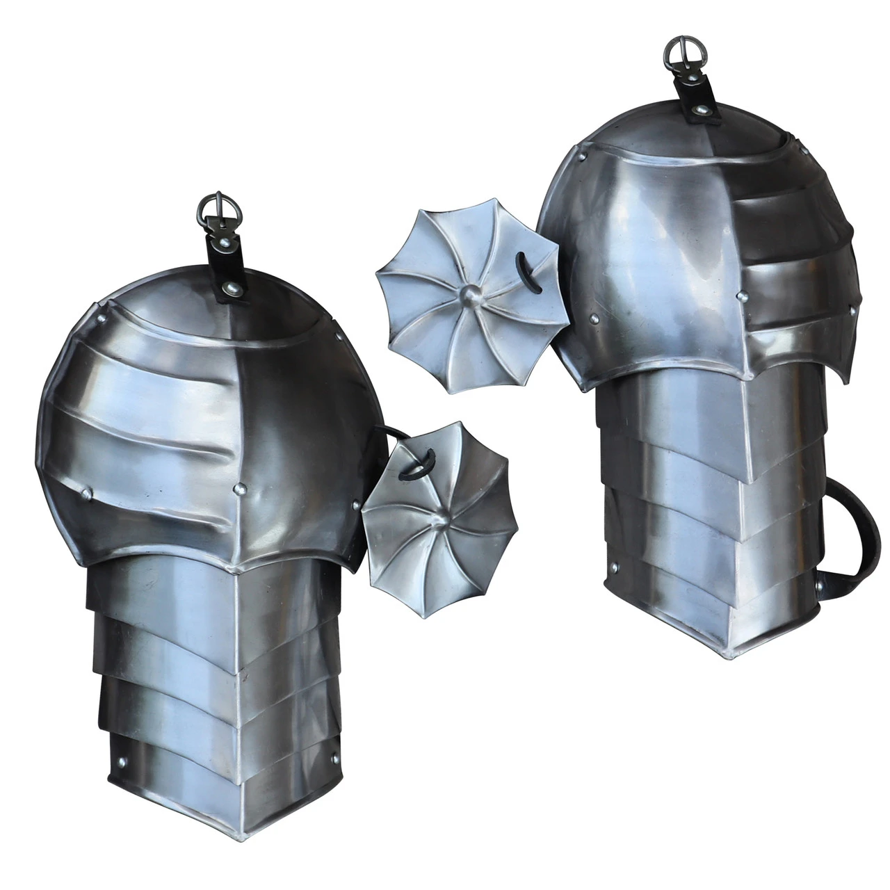 Thirst For War Medieval Armor Pauldron With Rondel Set 1 Thirst For War Medieval Armor Pauldron With Rondel Set