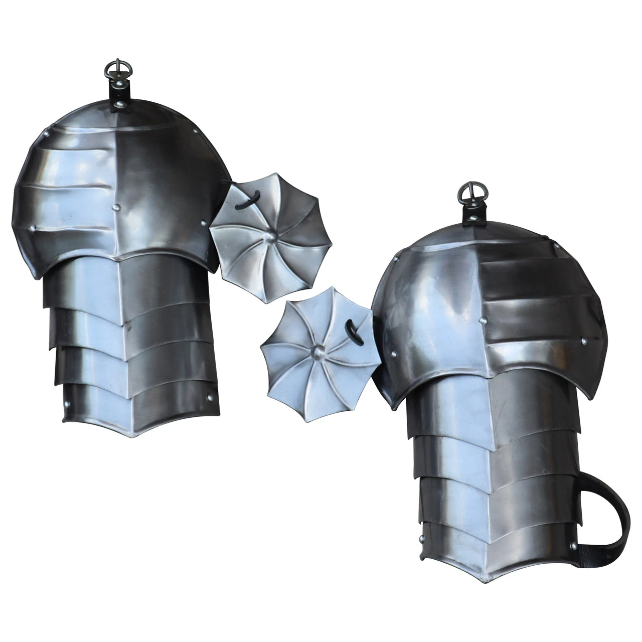 Thirst For War Medieval Armor Pauldron With Rondel Set 2 Thirst For War Medieval Armor Pauldron With Rondel Set - Image 2