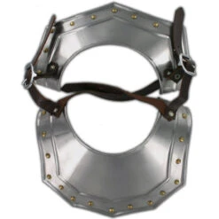 Renaissance Armor Gorget Neck Plate 18 Gauge Steel -Knife & Sword IN9252 17569.1564501260