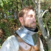 Handmade Medieval Gothic Revival 16g Bevor Armor