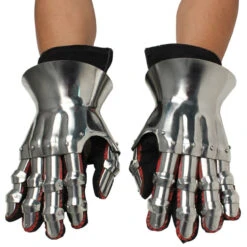 Medieval Renaissance Functional Hourglass Gauntlets Set 7 Medieval Renaissance Functional Hourglass Gauntlets Set -Knife & Sword IN9405 23148.1564501579