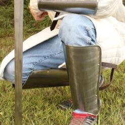 Renaissance Austere Melee Demi-Greaves 6 Renaissance Austere Melee Demi-Greaves -Knife & Sword IN9506 96995.1564503291