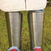 Renaissance Austere Melee Demi-Greaves