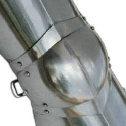 Authentic Battle Ready Greaves Leg Armor Large 6 Authentic Battle Ready Greaves Leg Armor Large -Knife & Sword IN9552 73943.1564501312
