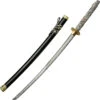 Hand-Forged Carbon Steel Samurai Sword Ornate Dragon Handle